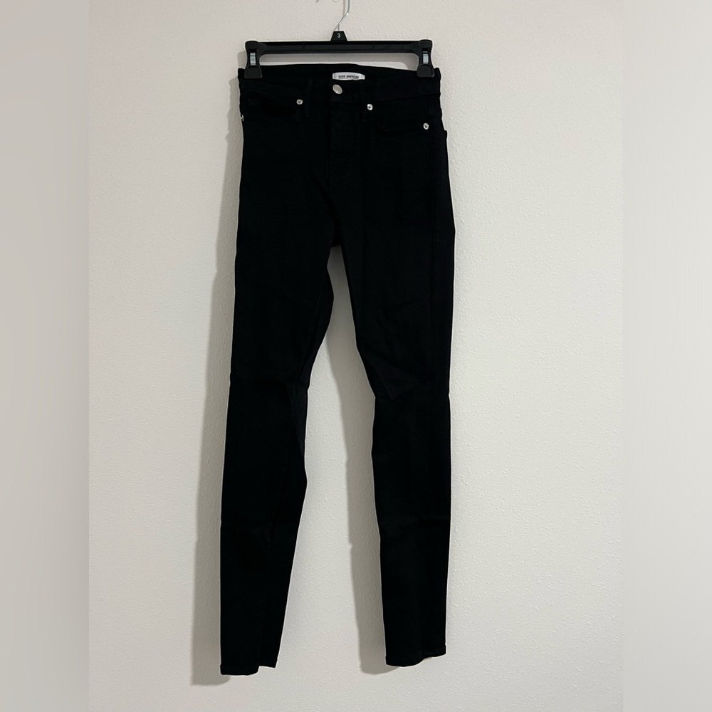 Good American Black Skinny Jeans